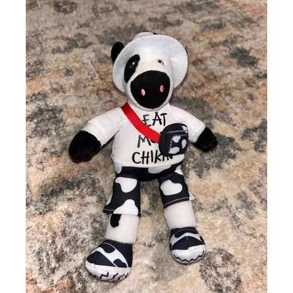 Chick Fil A Hipster cow plush chicken sandwich Florida - Picture 1 of 9